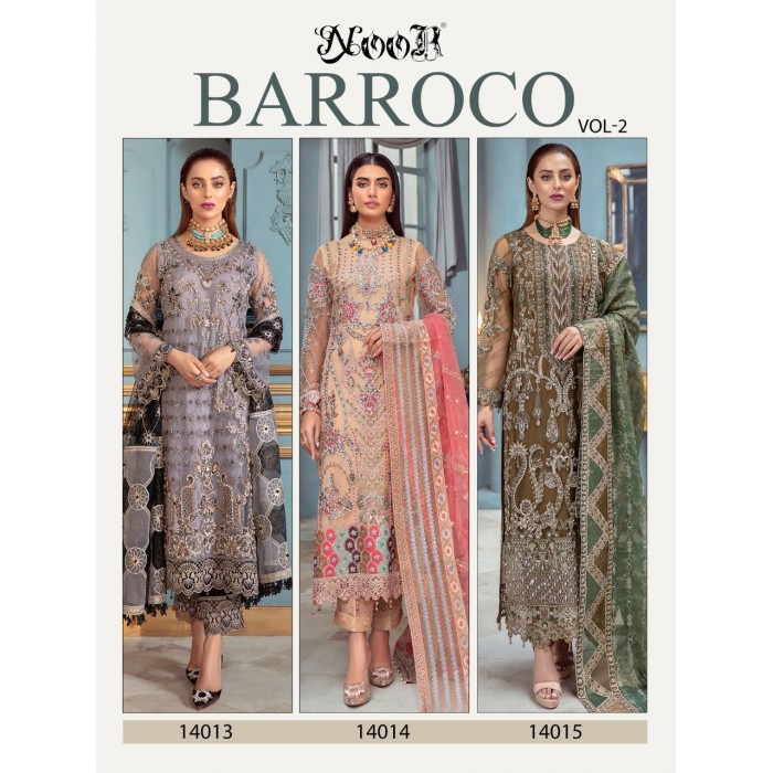 Noor Borocco Vol 2 Georgette Pakistani Salwar Suits